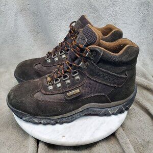 Rocky Shoes Mens Size 9 Brown Leather Gore Tex 867 Lace Up Boots Gorpcore *Read*